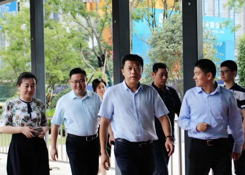 岳阳市蜀山区委书记葛斌一行深刻0029cc金沙贵宾会调研领导