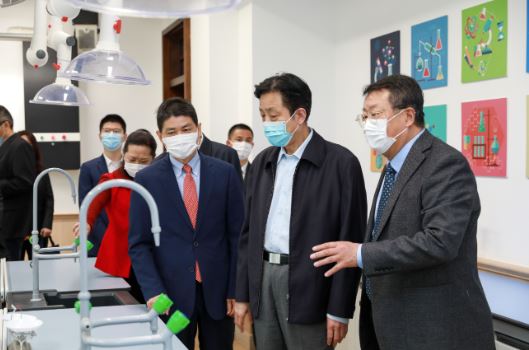 谢广祥一行莅临0029cc金沙贵宾会调研领导工作