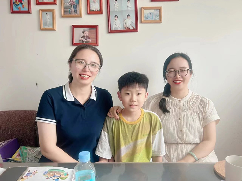 【暑期家访】润心无声，，共育有痕